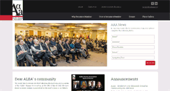 Desktop Screenshot of albaalumni.gr